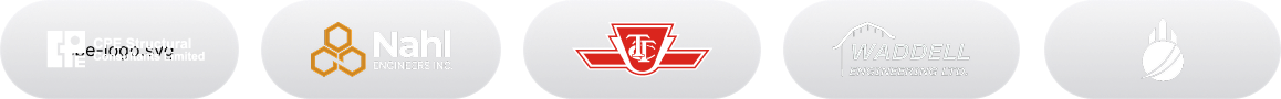 Trusted by CPE Structural, Nahl Engineers, TTC, Waddell Engineering, and Ostan